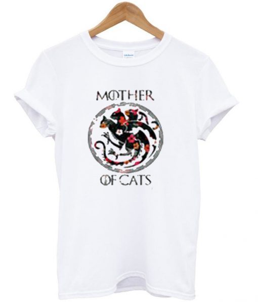 mother of cat t-shirt