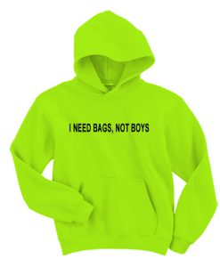 i need bags not boys hoodie