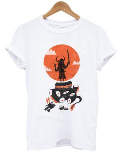 samurai sushi t-shirt