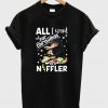 all i want for christmas is a niffler t-shirt