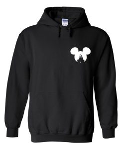 mickey mouse castle hoodie