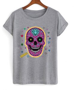 skull diamonds t-shirt
