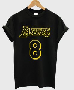 lakers 8 t-shirt