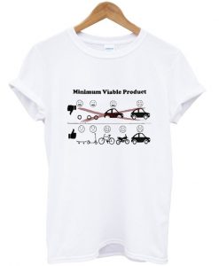 minimum viable product t-shirt