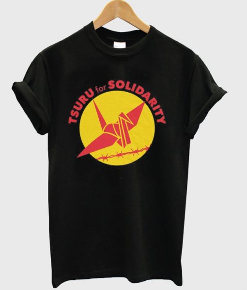 tsuru for solidarity t-shirt