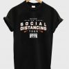 social distancing tour t-shirt