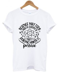 science matters math counts t-shirt