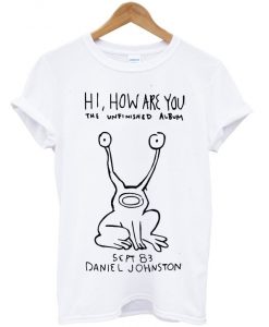 the unfinished album daniel johnston t-shirt