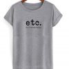 etc t-shirt