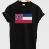 mississippi state flag t-shirt