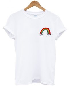 sad rainbow t-shirt