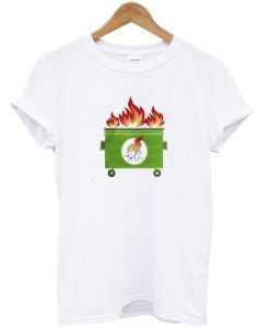 trump dumpster fire t-shirt