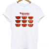 watermelon character design t-shirt