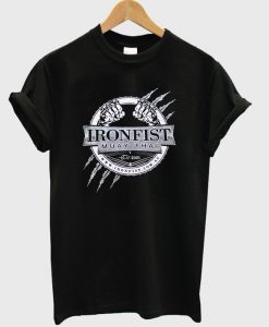 iron fist muay thai t-shirt