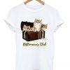 billionaire's club cat t-shirt