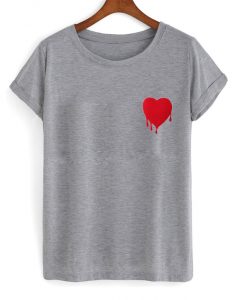 bleeding heart t-shirt