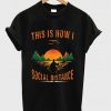 this is how i social distance t-shirt