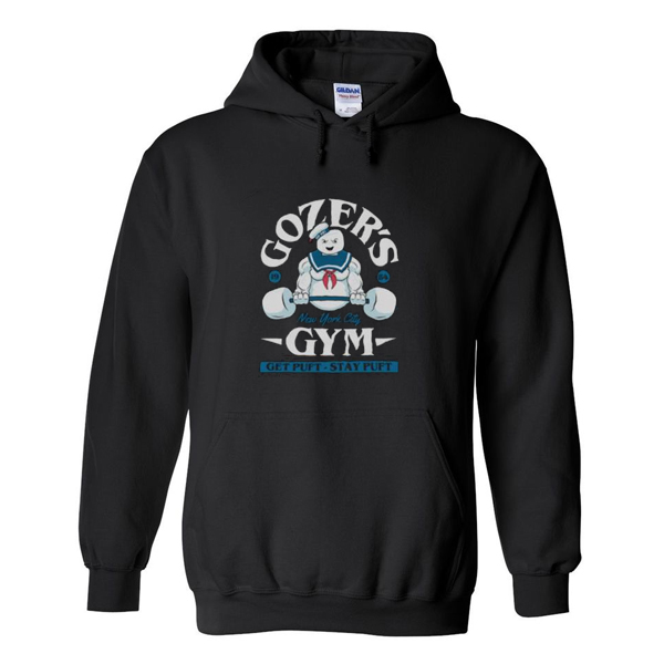 gozer's gym hoodie