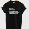 project manager t-shirt