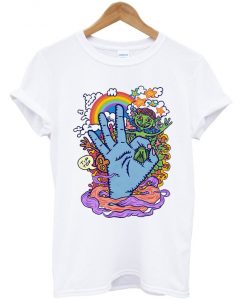 perfect hand sign t-shirt