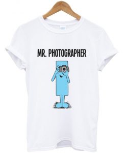 mr photographer t-shirt