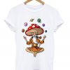 magic mushroom buddha t-shirt