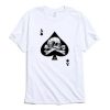 Ace of Spades Skull Poker T-shirt