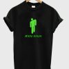 billie eilish green logo t-shirt