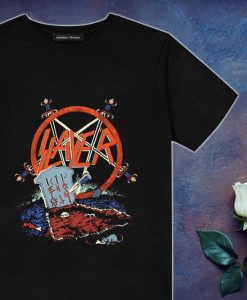 Slayer Reign In Pain Grave T Shirt