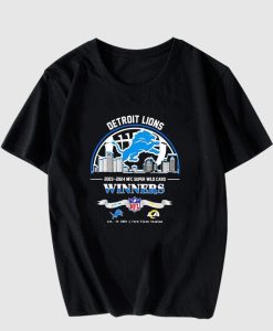 Lions 2023-2024 NFC Super Wild T-Shirt SD