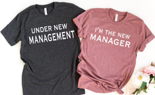 Management I'm Manager T-Shirt Couple SD