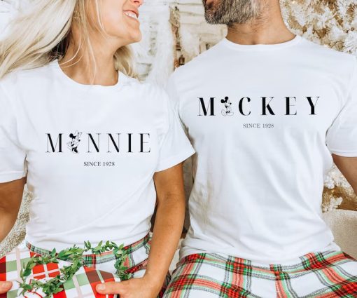 Minnie Mickey Matching Couple T-Shirt SD