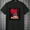 Official Couple Purge Costume Valentine's Day Tree Cute Hearts T shirt SD